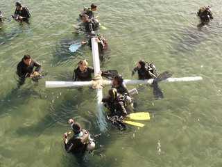 Vía Crucis Submarino en Madryn
